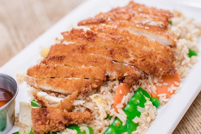 Crispy Chicken Fried Rice