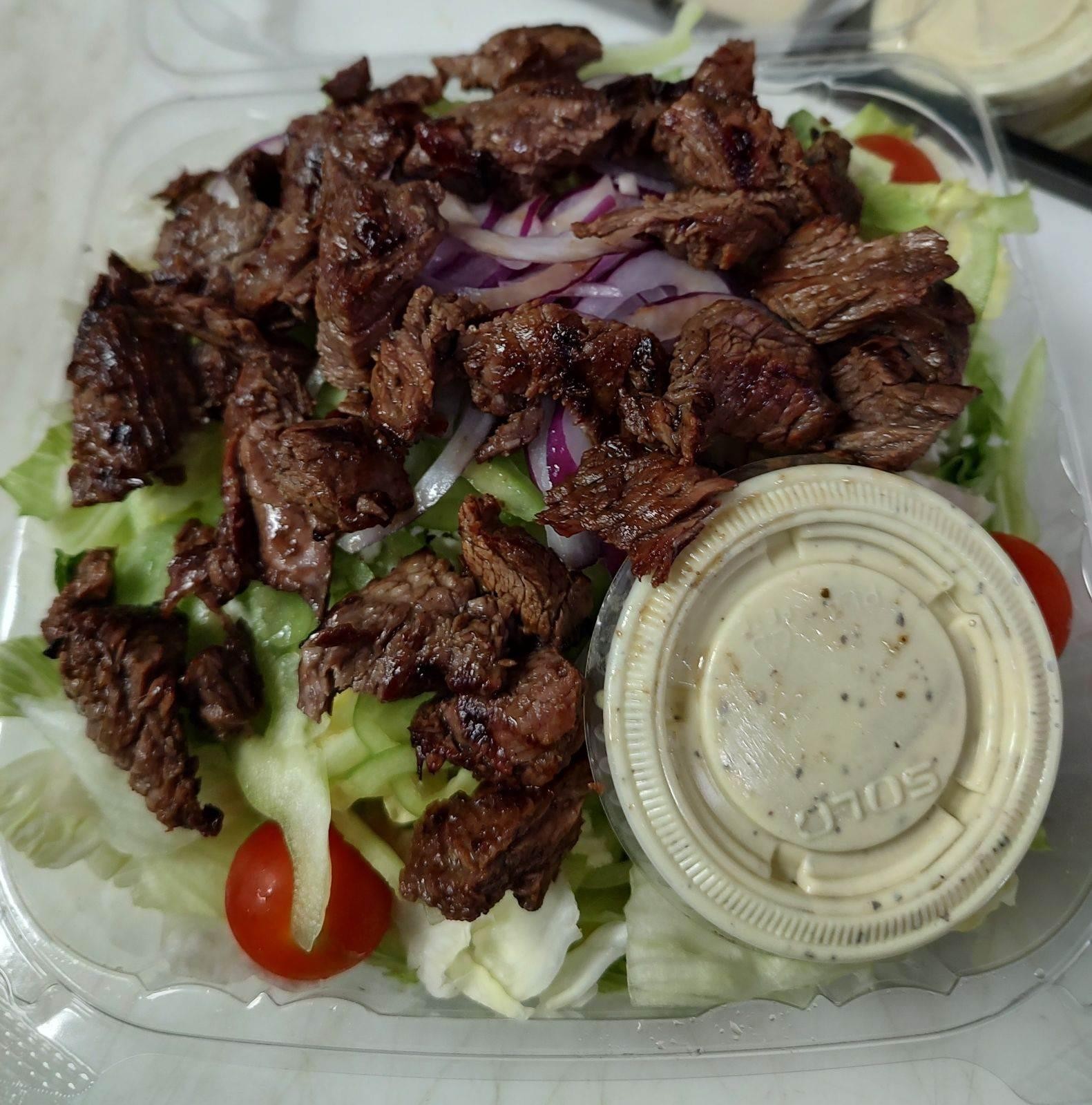 Salad with Steak Tip