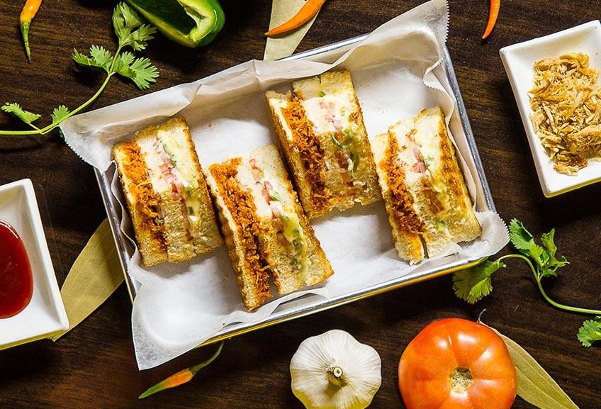 Chatpata Chicken Sandwich