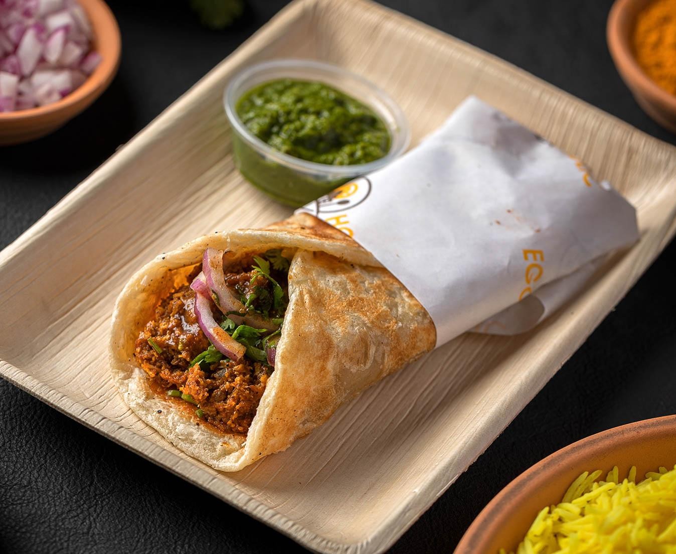 Chicken Masala Wrap