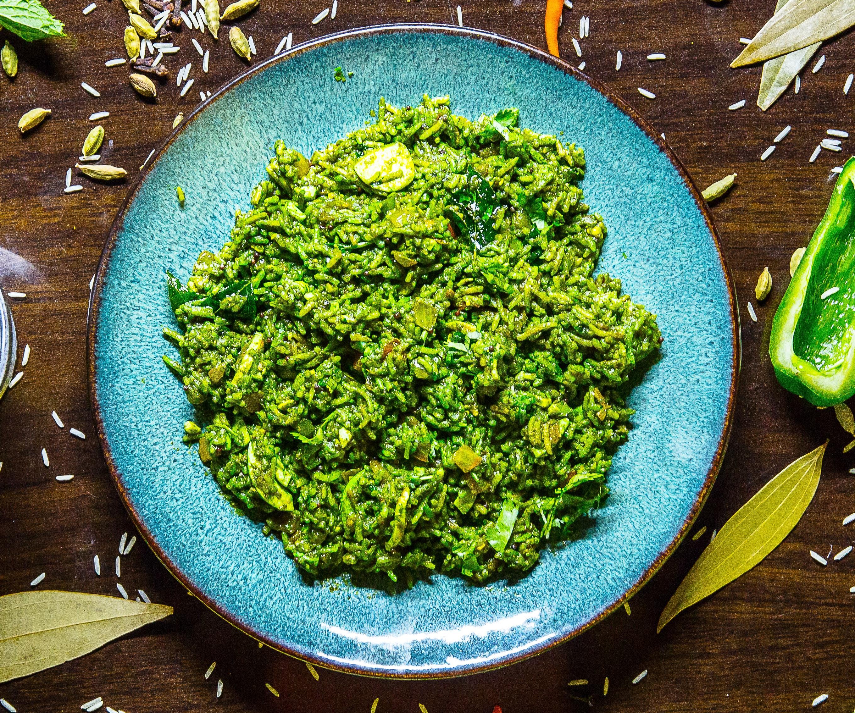 Green Egg Rice