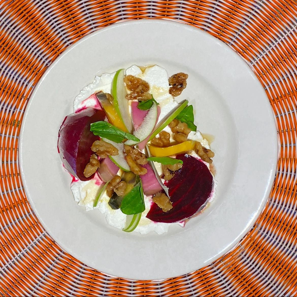Beets & Goat Cheese Salad