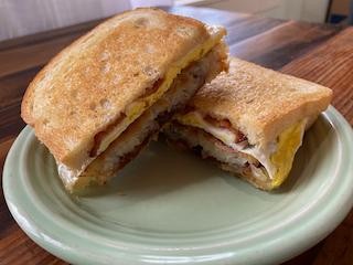 Union Jack Breakfast Sandwich