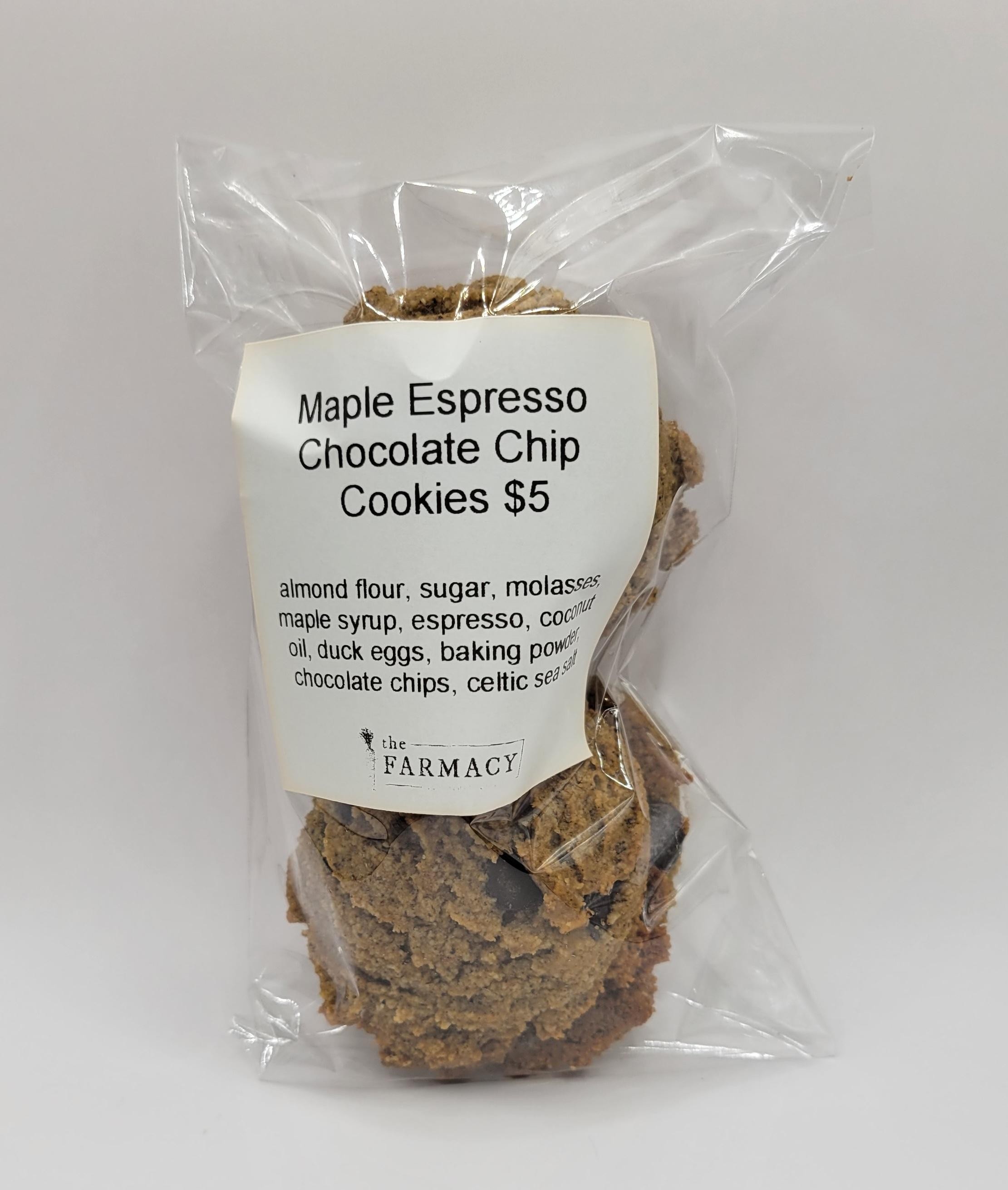 Maple Espresso Cookies
