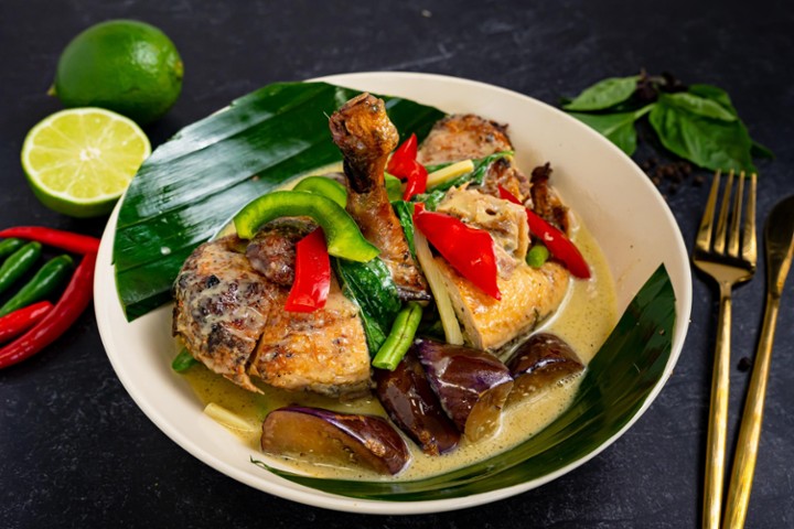 Green Curry Broiled Chicken🌶️🌶️