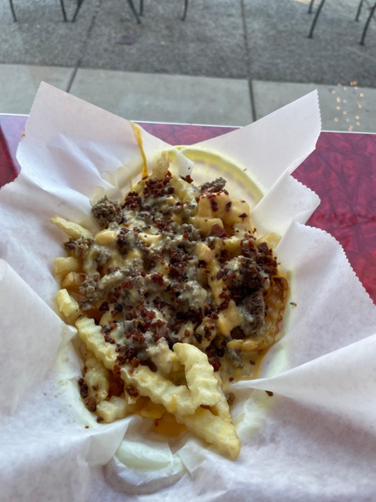 Bacon Cheeseburger Fries