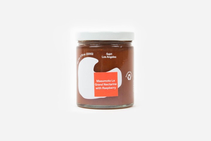 Sqirl - Nectarine w/ Raspberry Spread