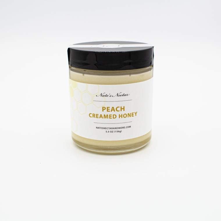 Nate's Nectar - Peach Creamed Honey