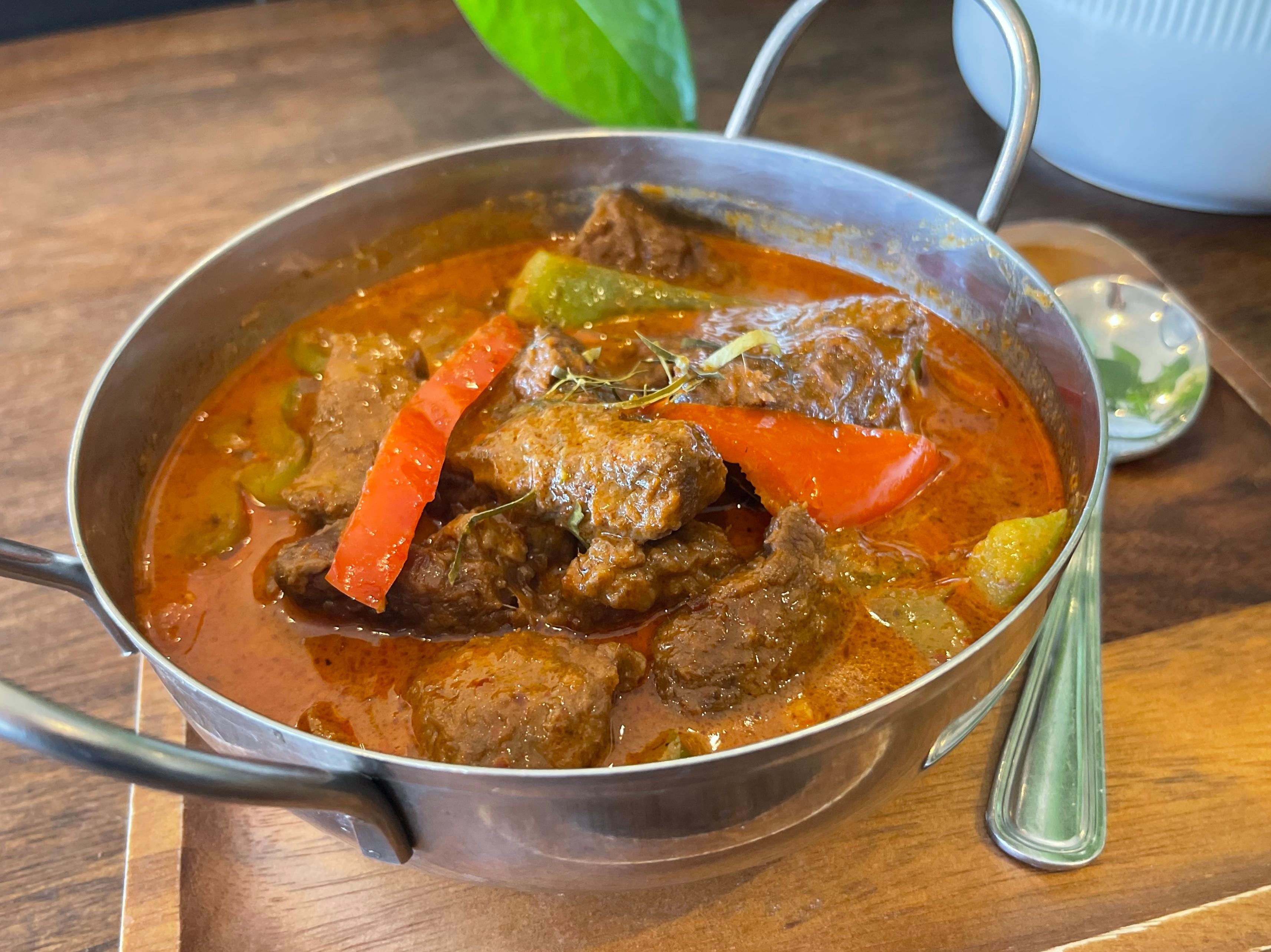 Panang Beef Curry Stew