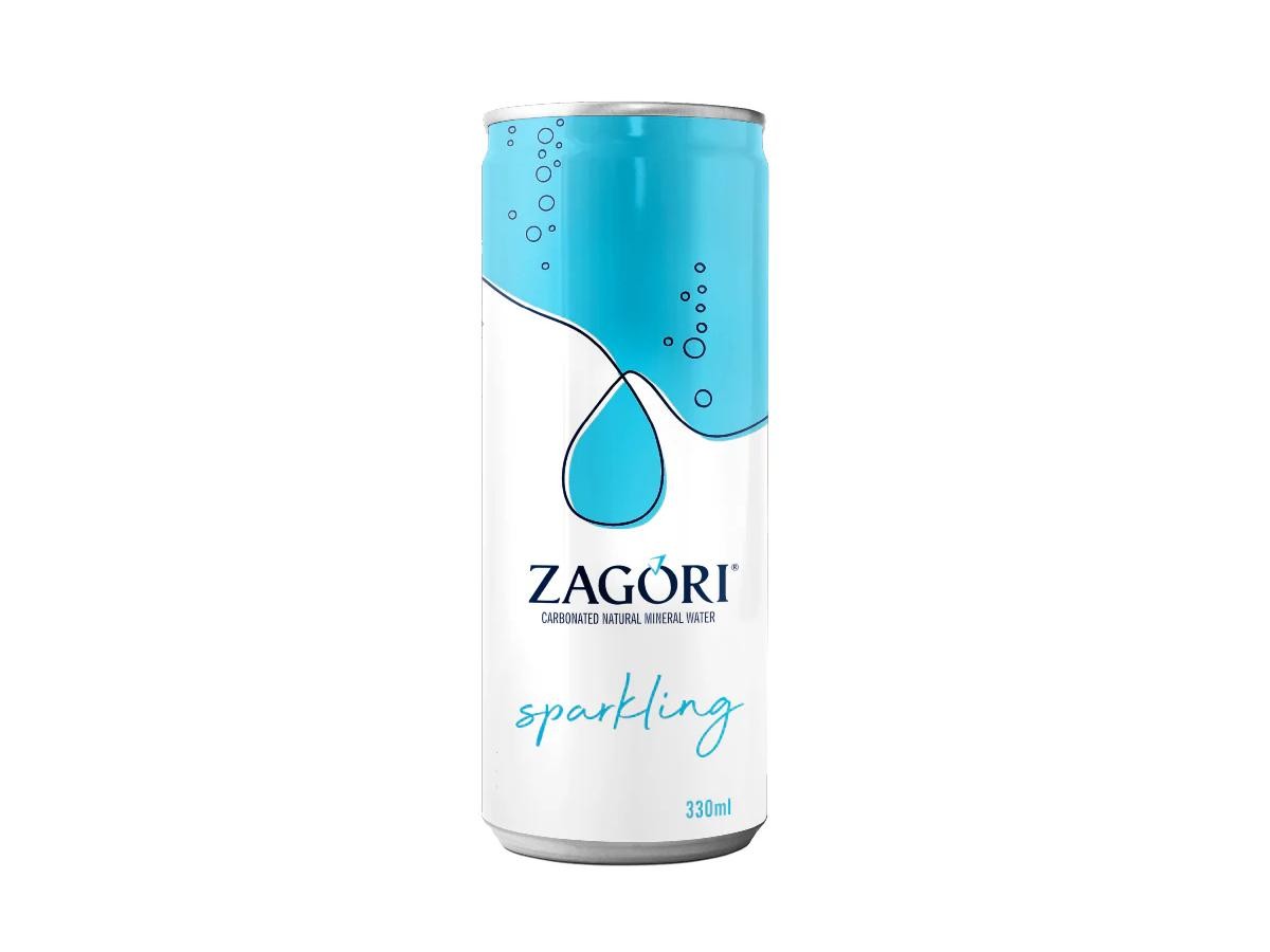 Zagori Sparkling Natural Water 330 ML