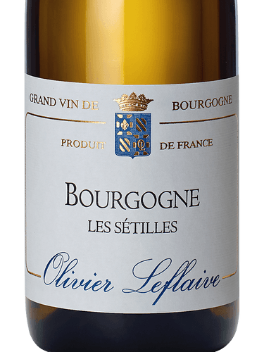 Olivier Leflaive Bourgogne Blanc Les Setilles 2015