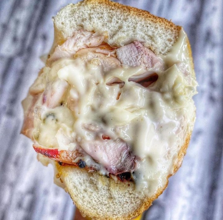 Smoked Chicken Cheesesteak