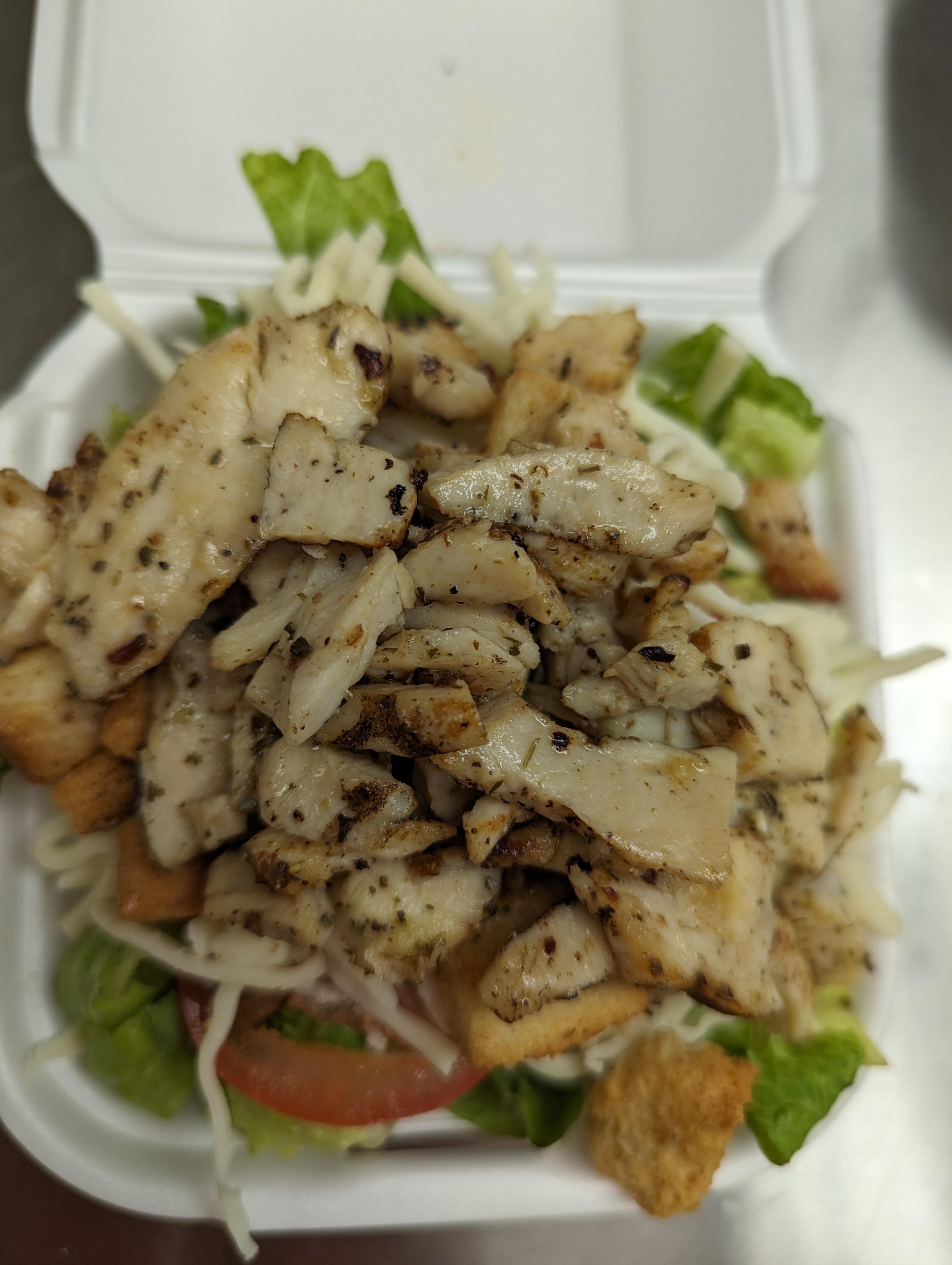 Small House Salad W/ Grilled Chicken