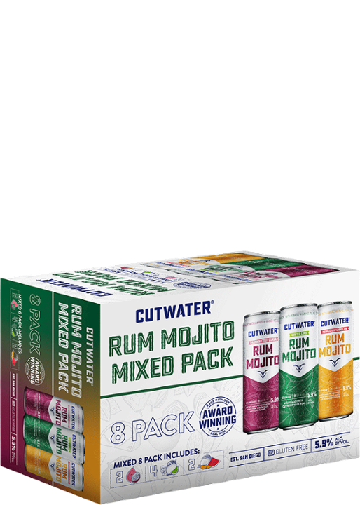 Cutwater Rum Mojito Variety Pack 12oz
