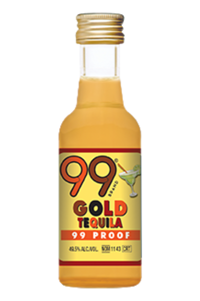 99 Brand Gold Tequila - 50ml Bottle