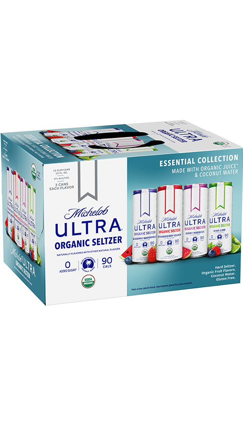 Michelob Ultra Essential Collection Seltzer Variety Pack - 12pk Cans