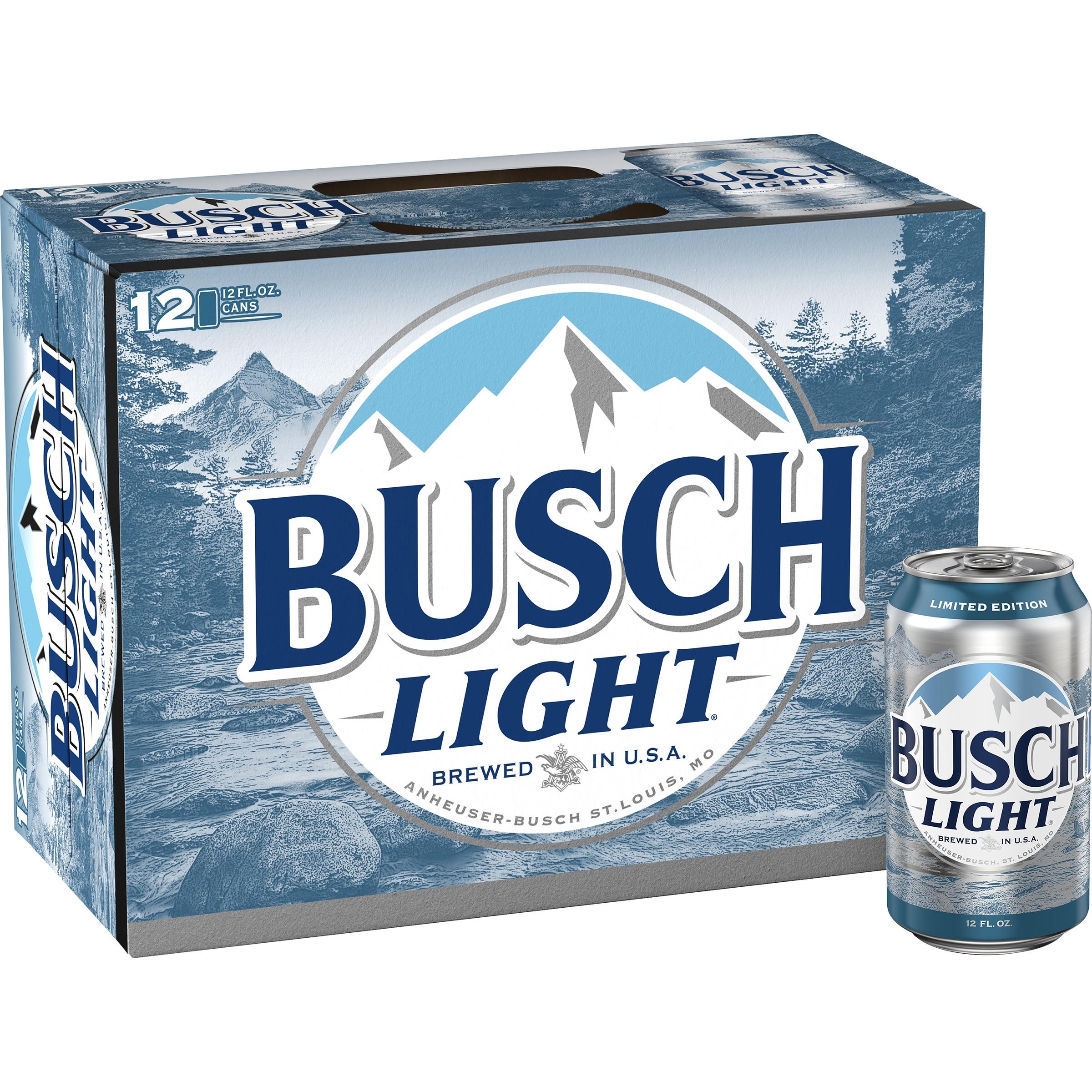 Busch Light Beer - 12 Pack can