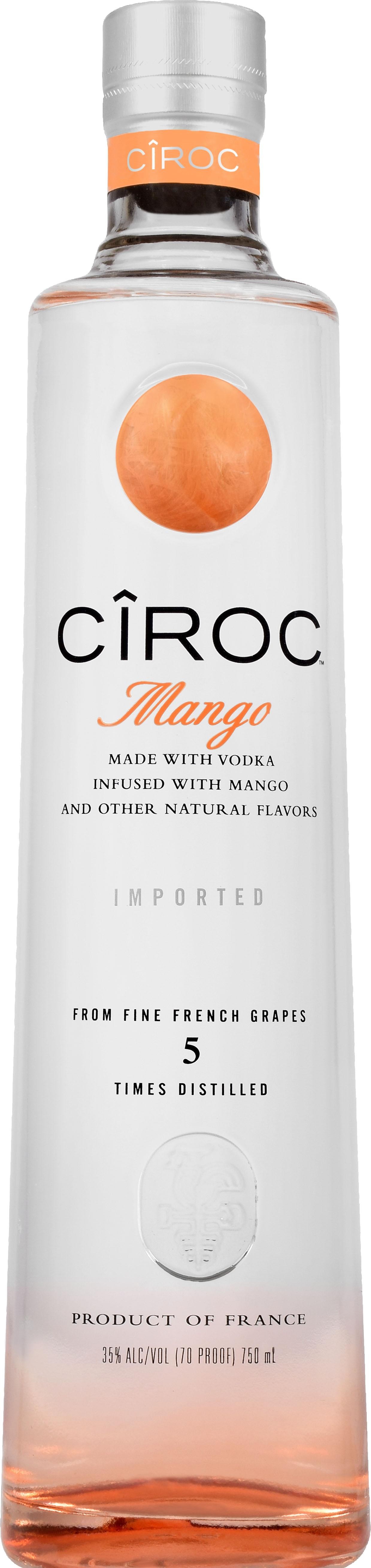 CIROC Mango Vodka - 750ml Bottle