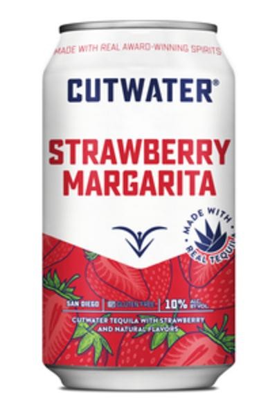 Cutwater Cutwater Strawberry Margarita Ready-to-drink - 4 Pack 12oz Cans
