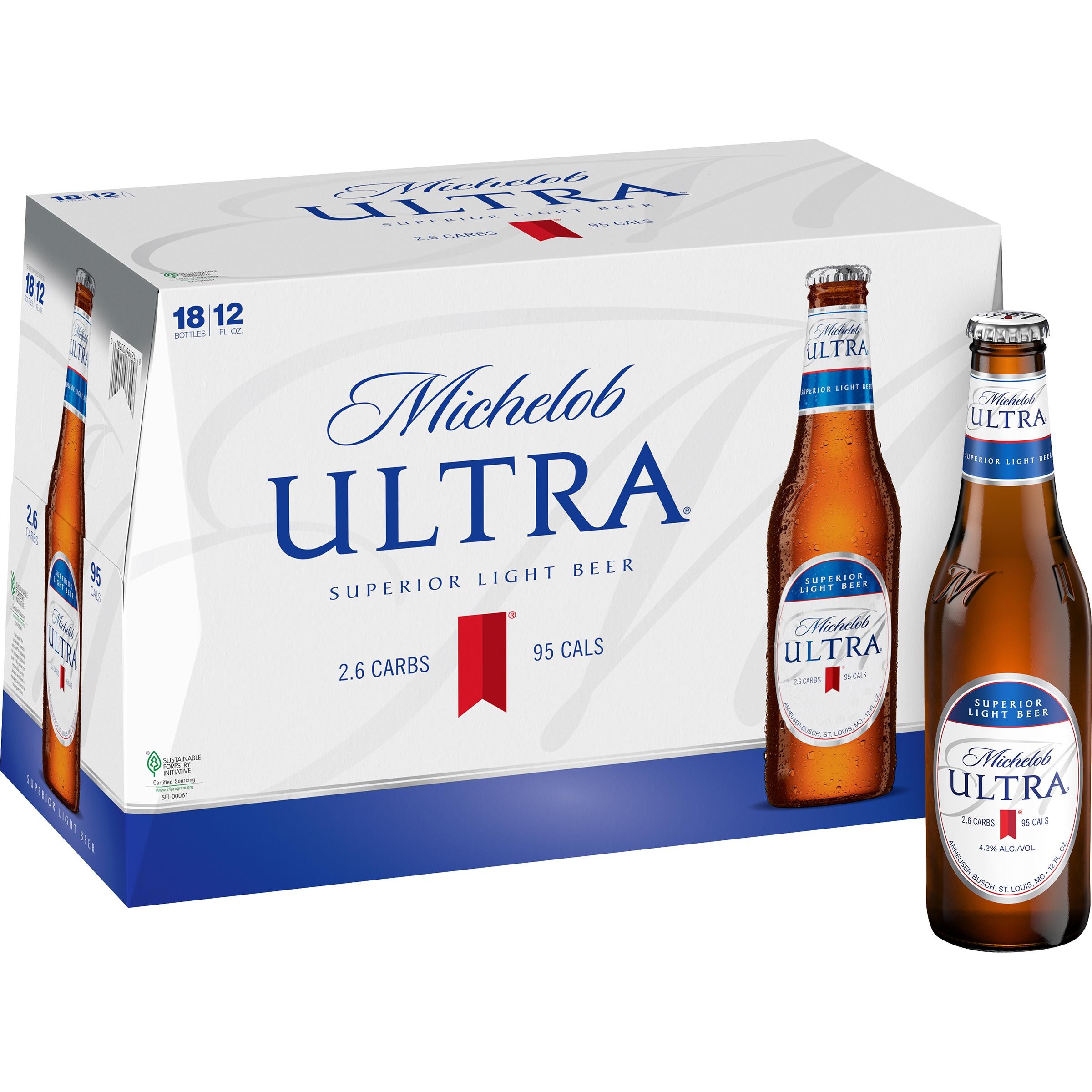 Michelob Ultra Beer - 18 Pack Btl