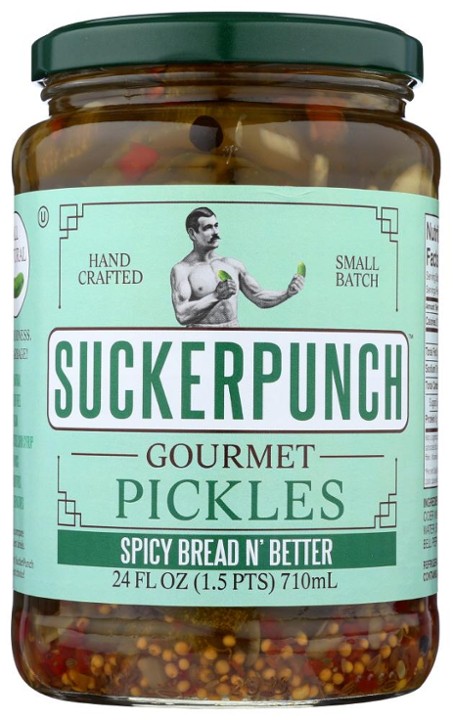 Suckerpunch 24 Oz Pickles Bread Better Spicy