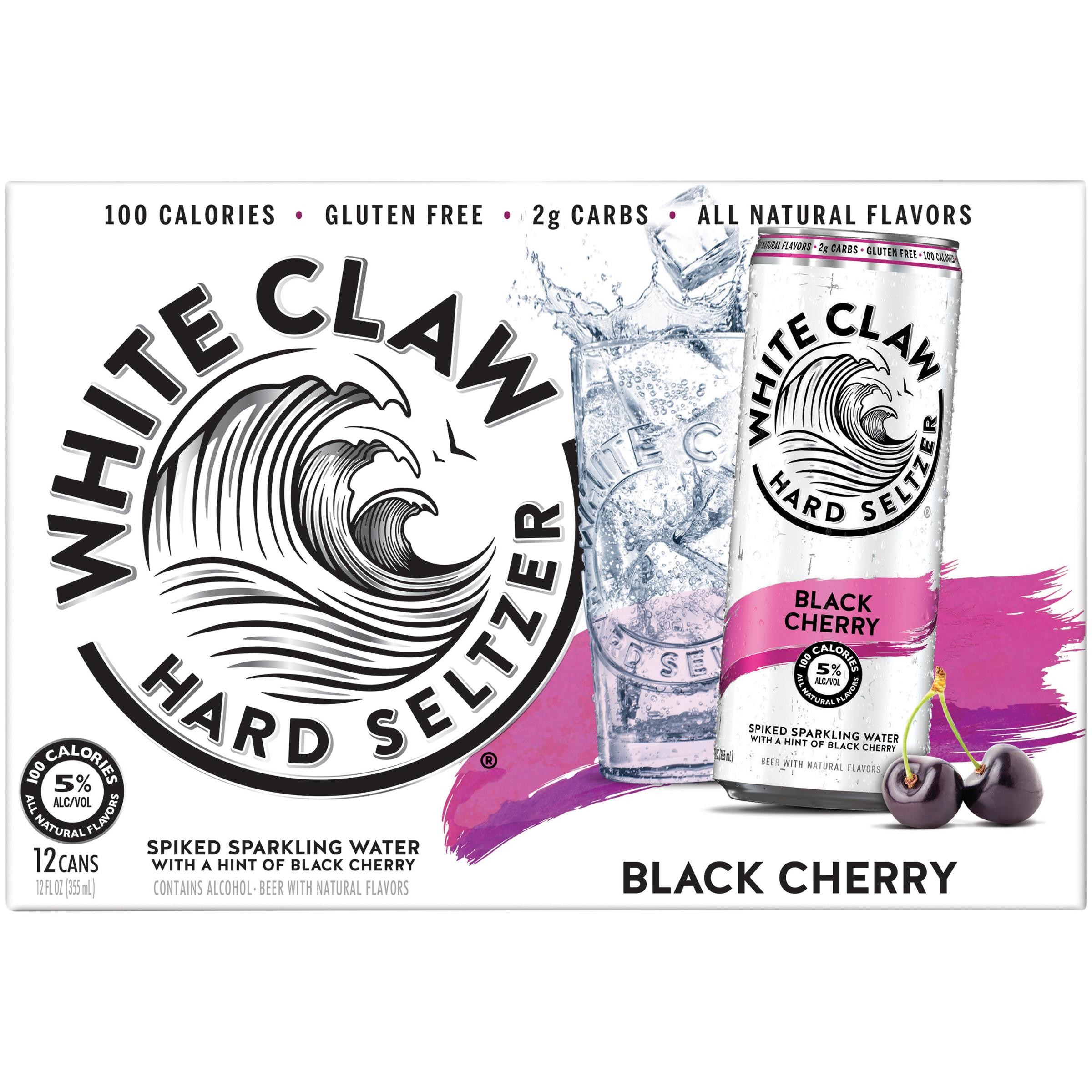 White Claw Black Cherry 12pk can