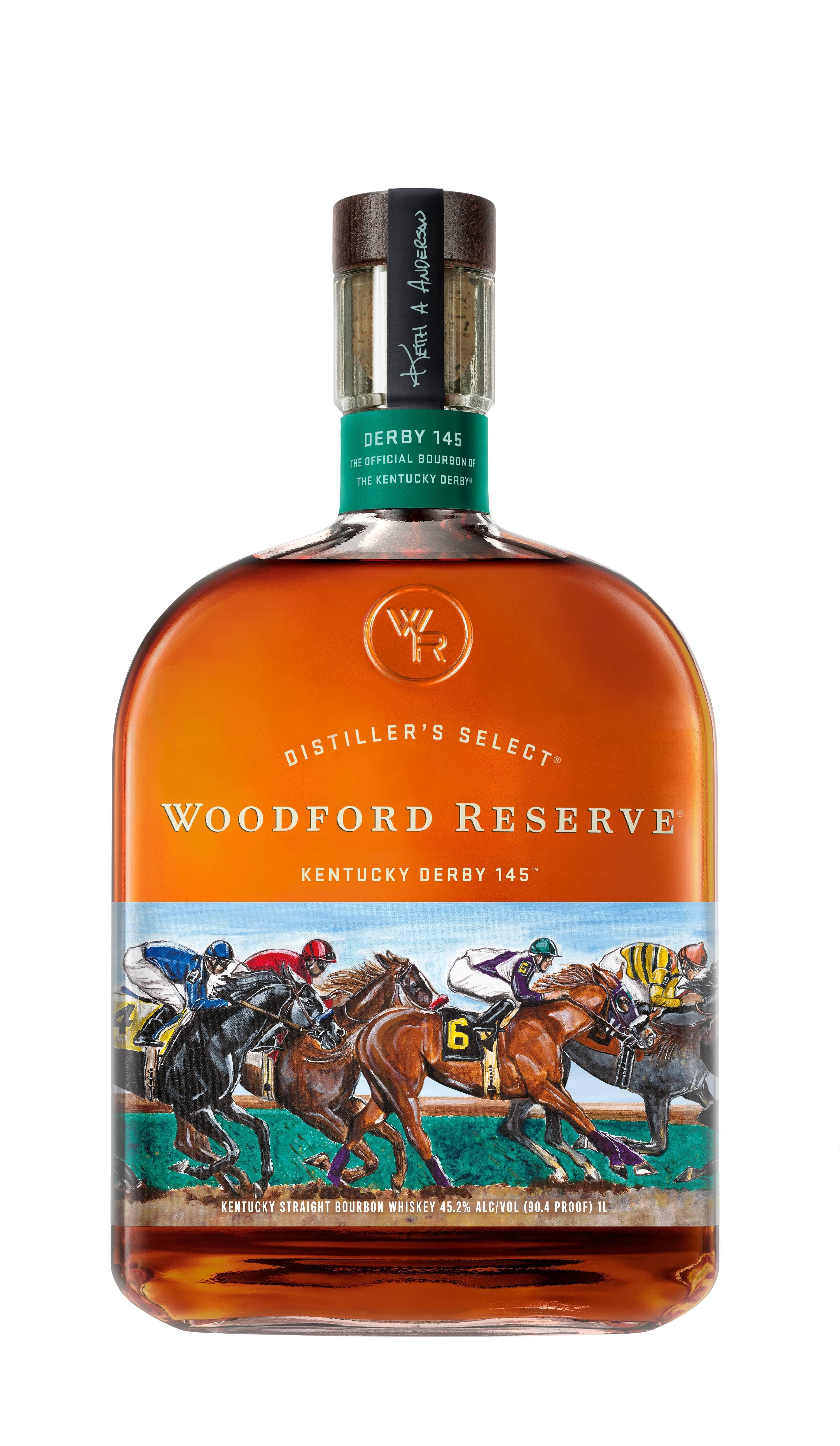 Woodford Reserve Bourbon Kentucky Derby Edition 2022 Whiskey - 1L Bottle