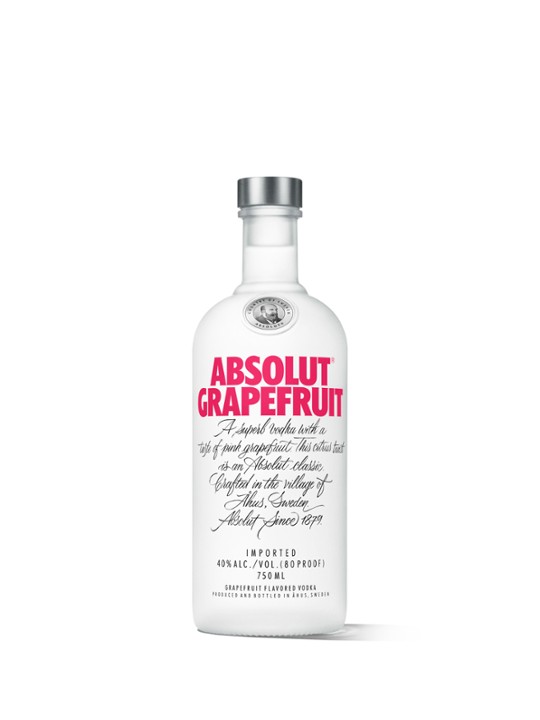 Absolut Grapefruit Vodka 750ml