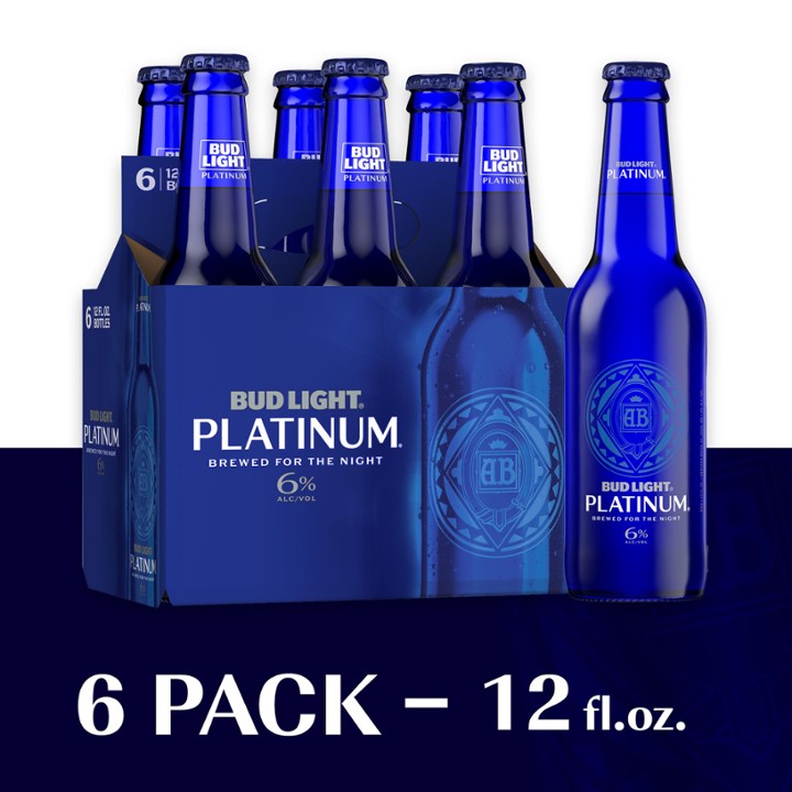 Bud Light Beer Platinum - 6 Pack