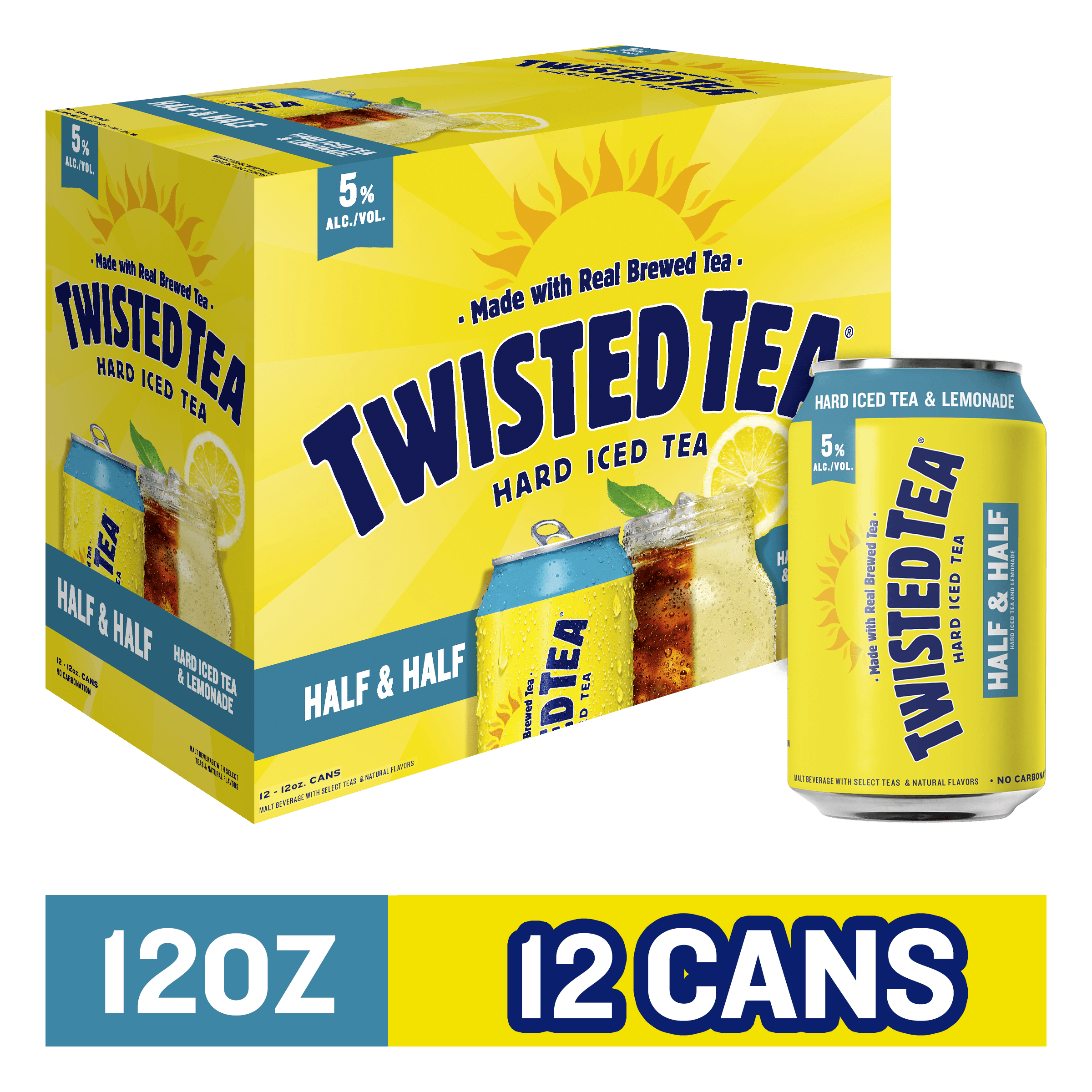 Twisted Tea Half & Half Hard Iced Tea 12pk can