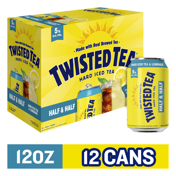 Twisted Tea Half & Half Hard Iced Tea 12pk can