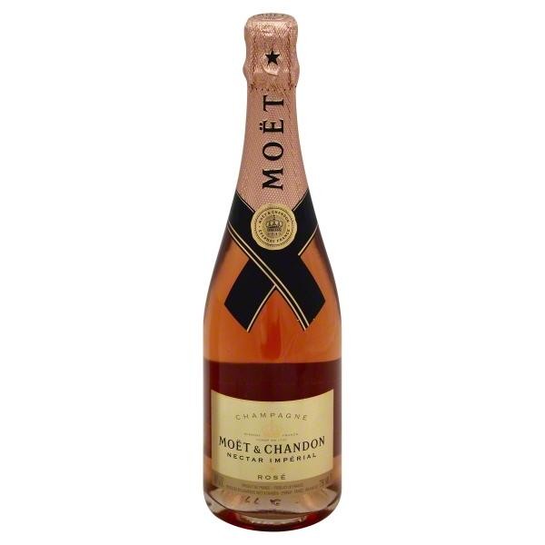 Moet & Chandon Nectar Imperial Rose Champagne 750ml
