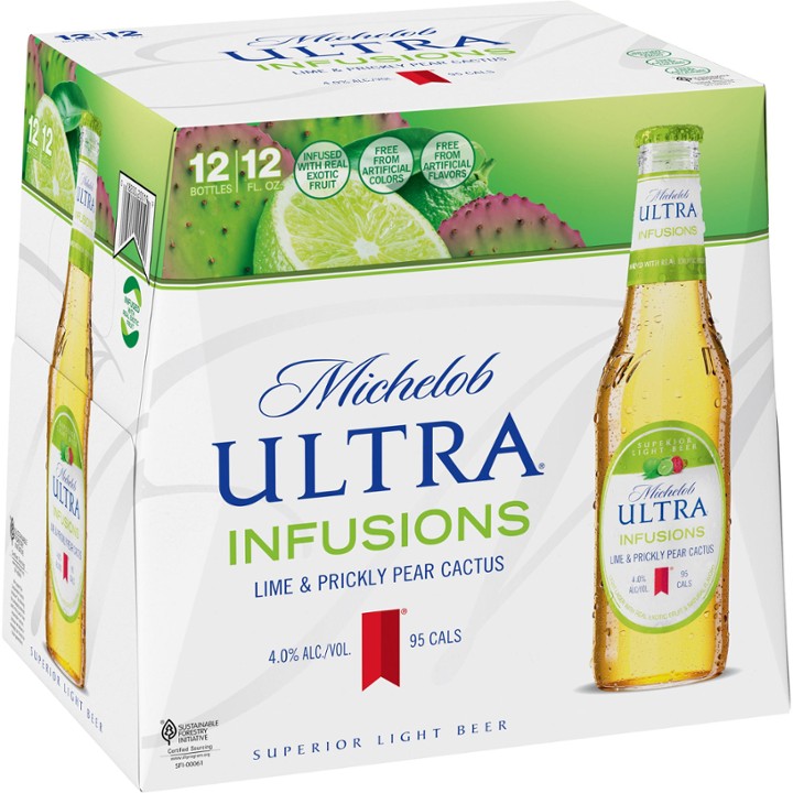 Michelob Ultra Infusions Lime Cactus 12pk Btl