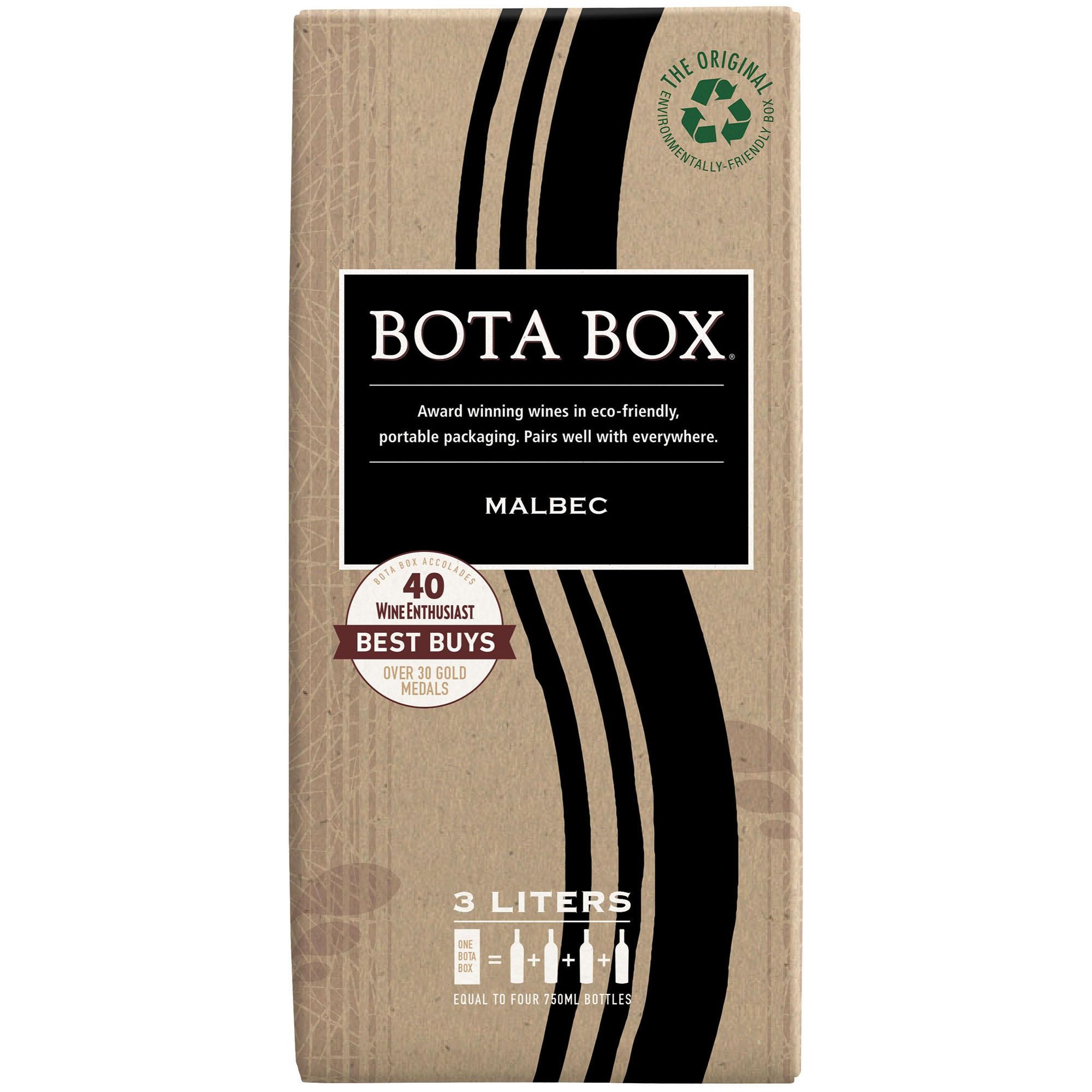 Bota Box Nighthawk Malbec - Argentina - 3l Box