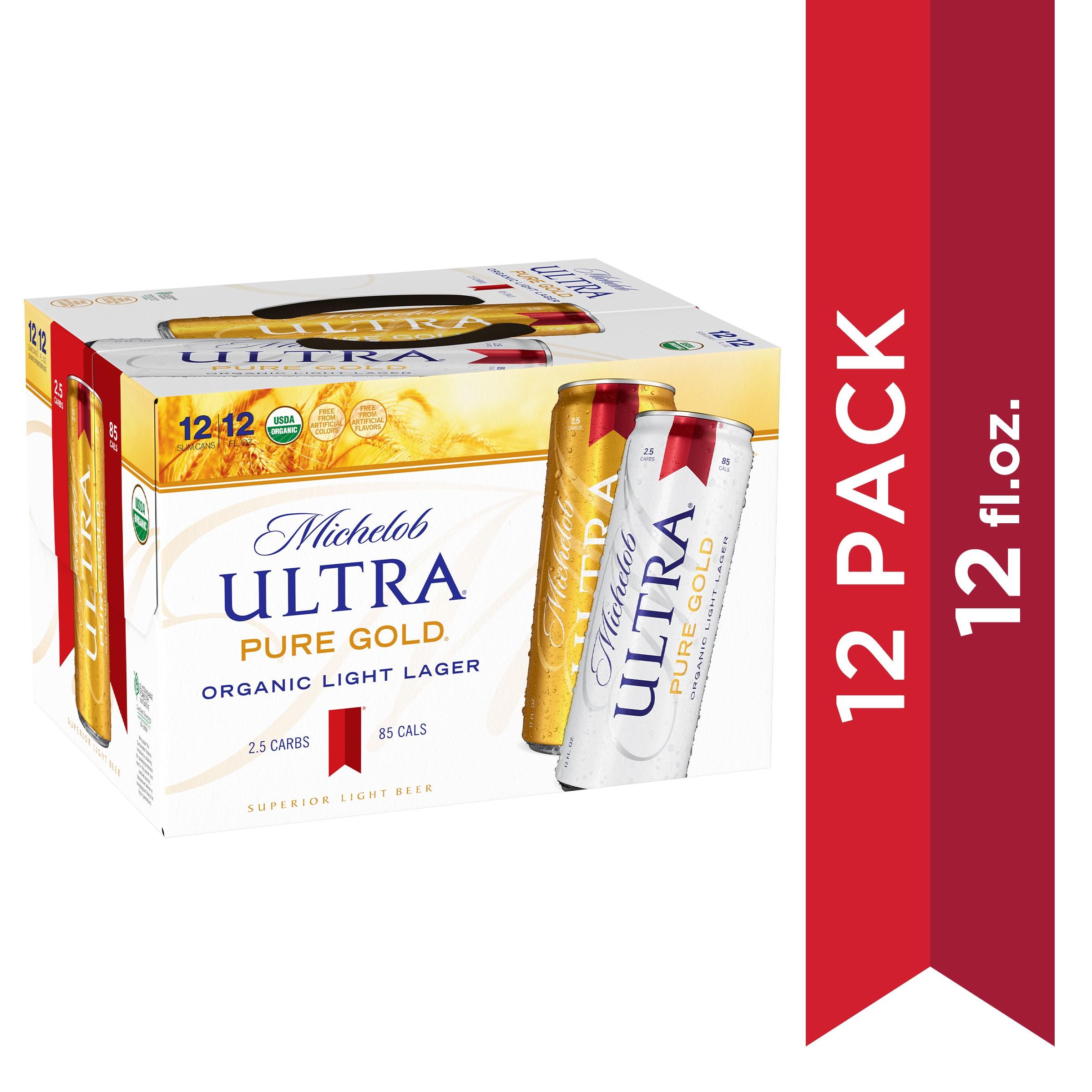 Michelob Ultra Pure Gold 12pk can