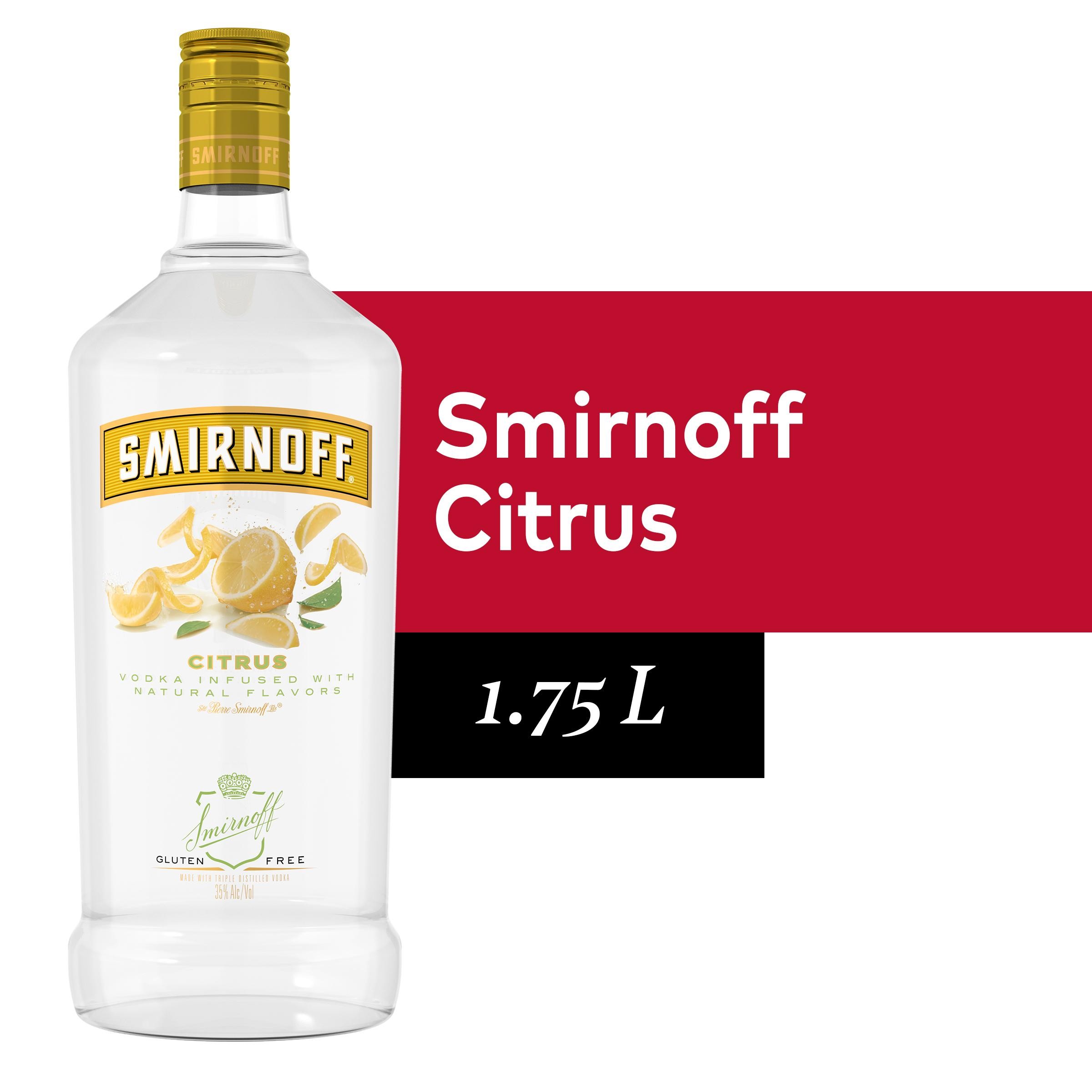 Smirnoff Citrus Vodka 1.75L