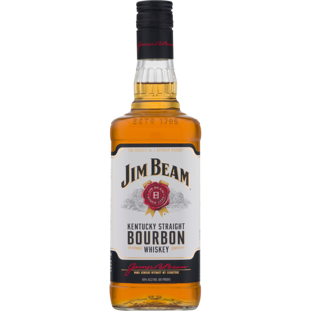 Jim Beam Kentucky Straight Bourbon Whiskey - 750.0 Ml