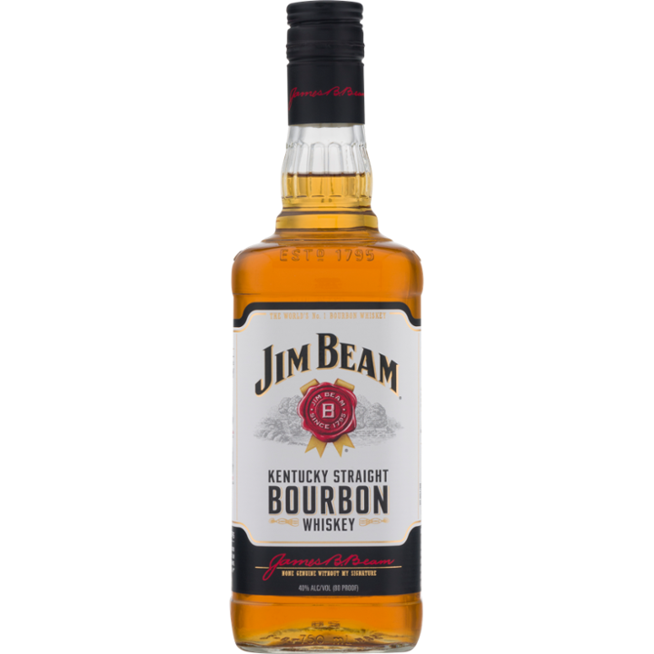 Jim Beam Kentucky Straight Bourbon Whiskey - 750.0 Ml