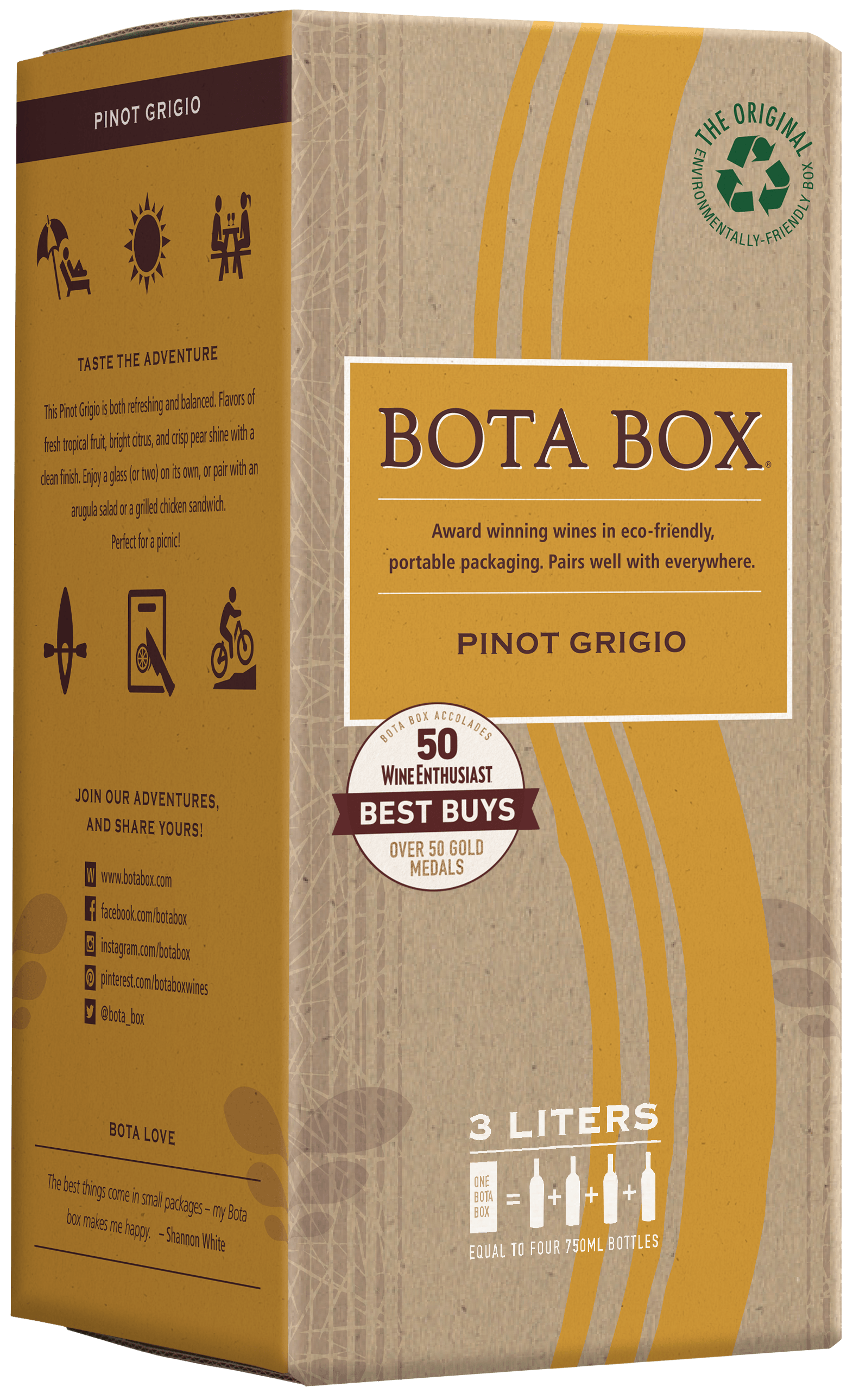 Bota Box Pinot Grigio - 3.0 L