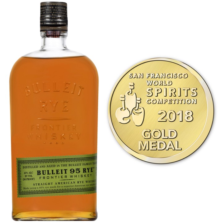 Bulleit Rye Whiskey - 750ml Bottle