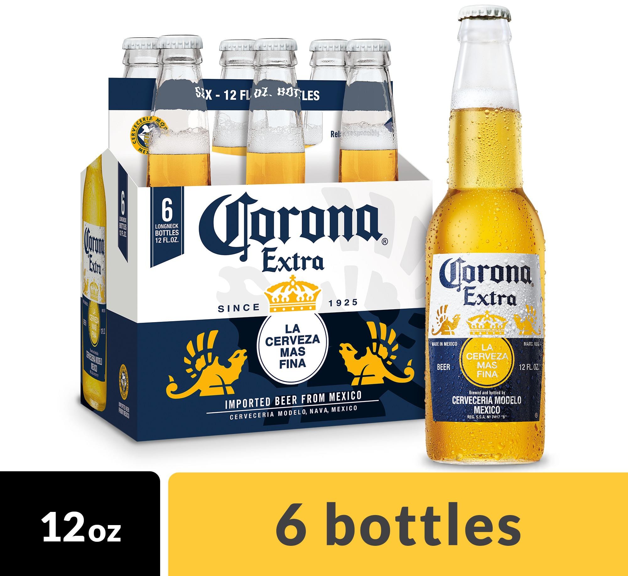Corona Extra Beer - 6 Pack Btl