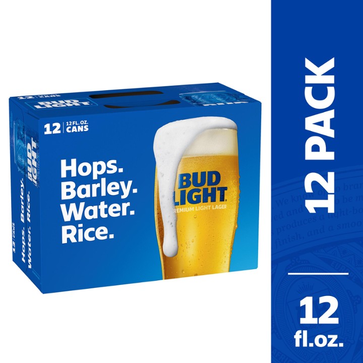 Bud Light Beer - 12 Pack can