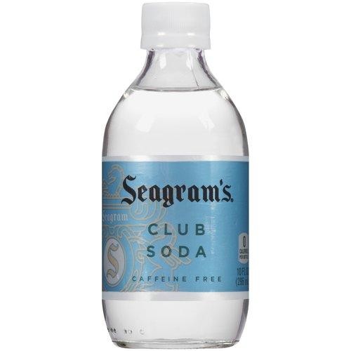 Seagram's Club Soda, 10 Fl Oz 6pk btl