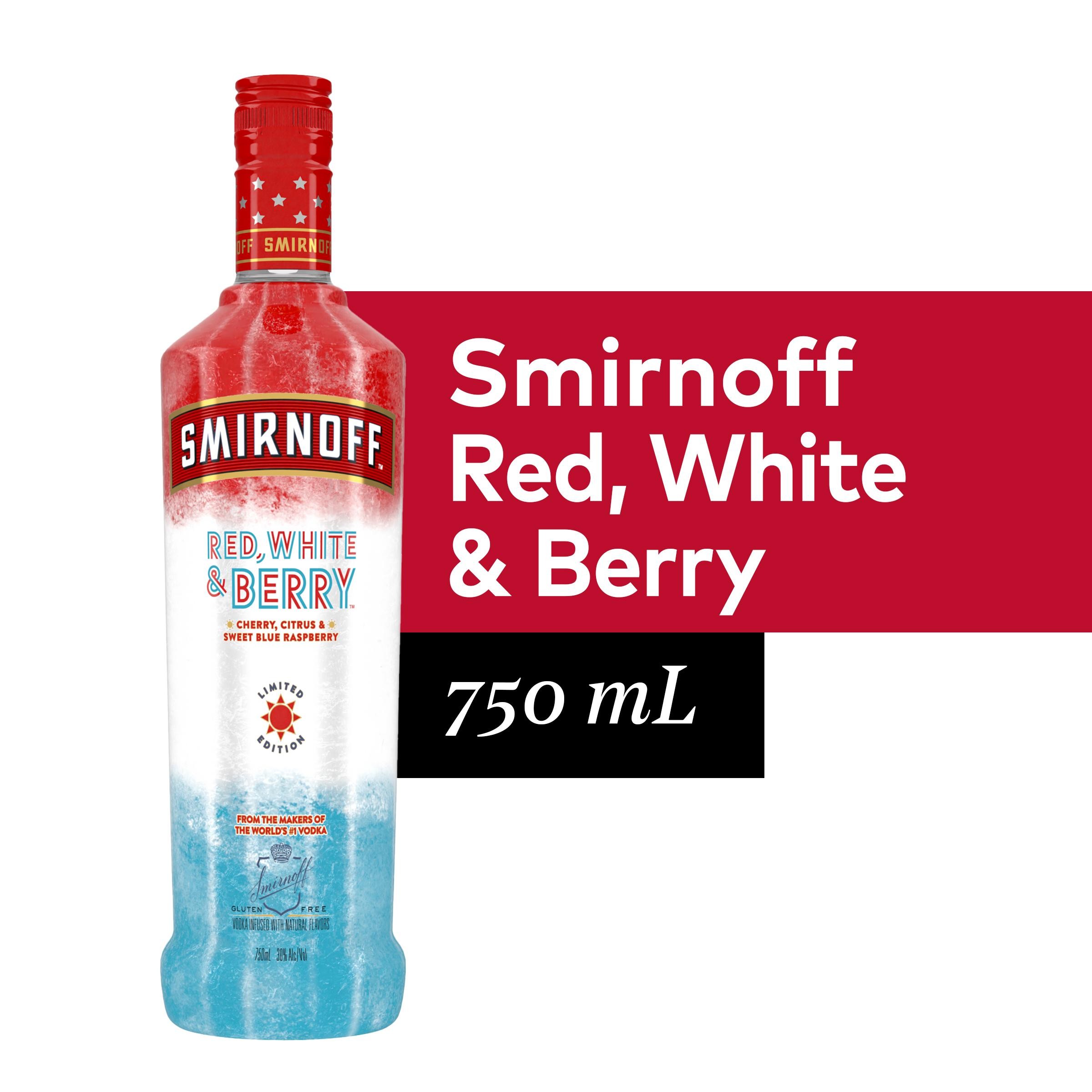 Smirnoff Red White & Berry Vodka 750ml
