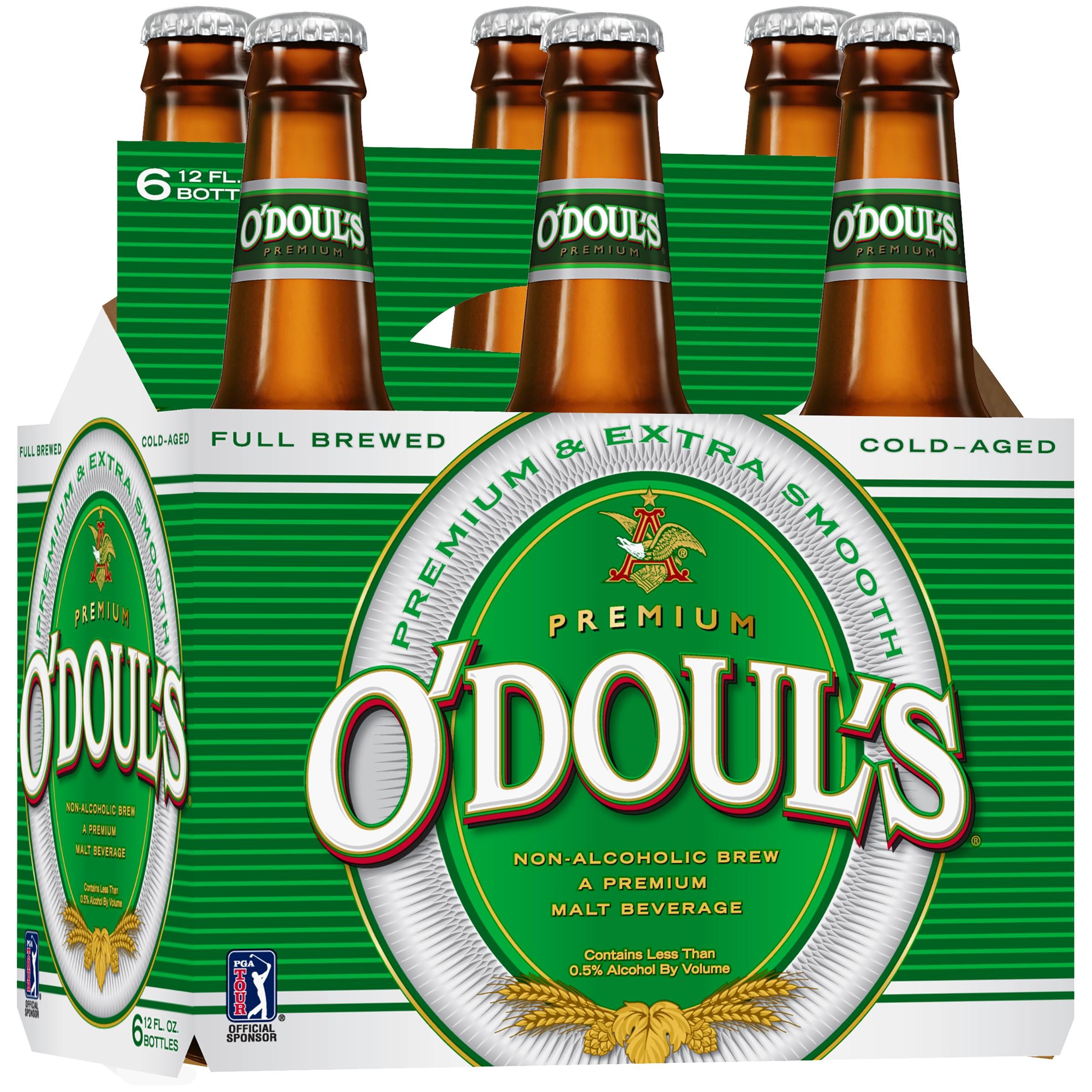 O'Doul's Non-Alcoholic Beer - 6 Pack Bottles