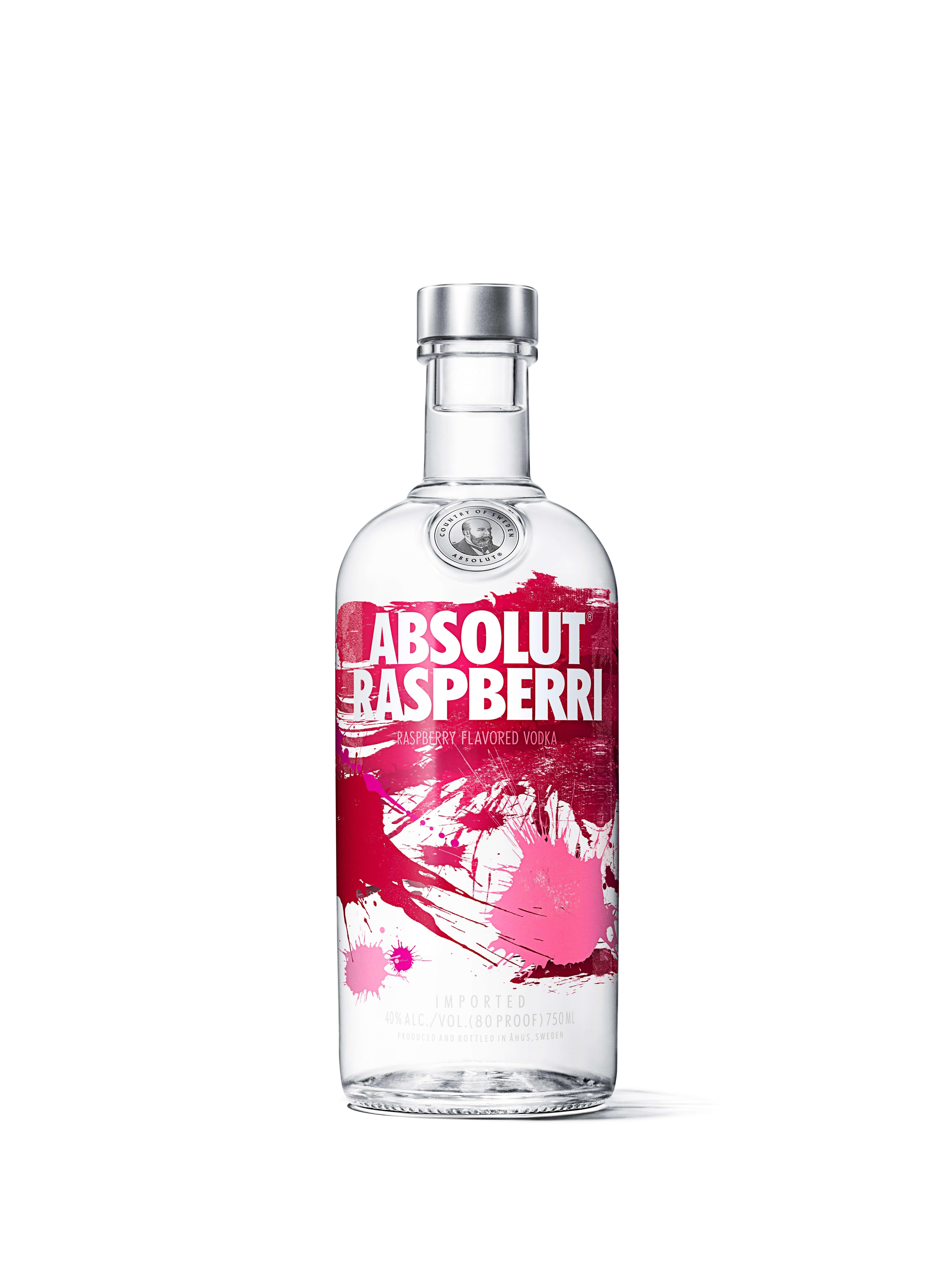 Absolut Raspberri Vodka Flavored - 750ml Bottle
