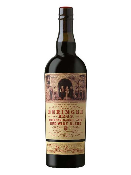 Beringer Bros Bourbon Barrel Aged Red Blend Proprietary - Wine from California - 750ml Bottle