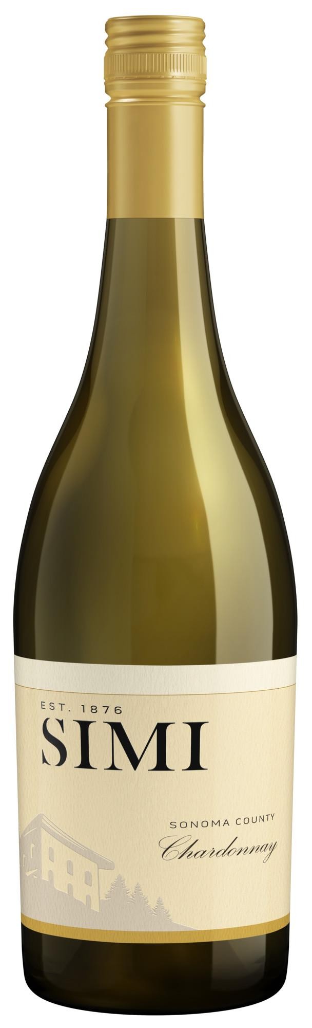 SIMI Sonoma County Chardonnay Wine - from California - 750ml Bottle