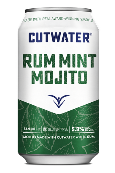 Cutwater Rum Mint Mojito - 4 Pack Cans