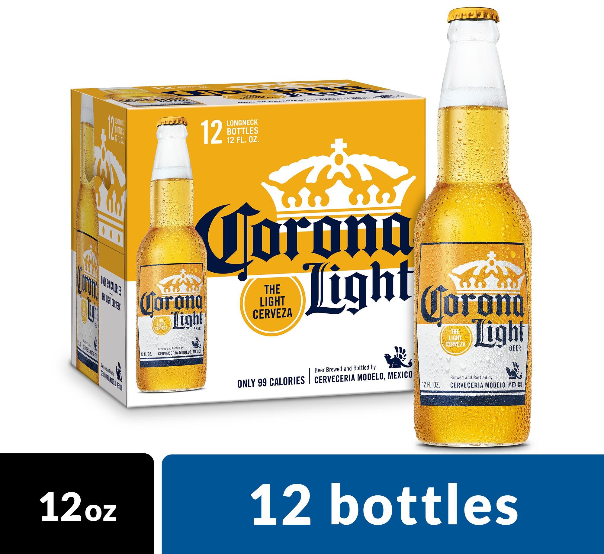 Corona Light Beer - 12 Pack btl